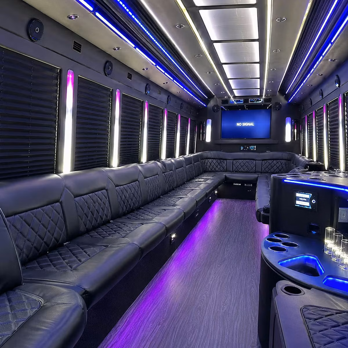 party bus inside