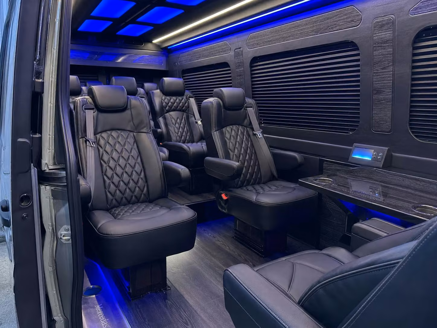 sprinter van transportation for groups and events across auburn